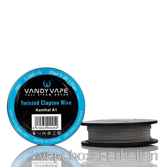 Vape Smoke Vandy Vape Specialty Wire Spools KA1 Twisted Clapton - 28GA*2(&)+32GA - 10ft - 3.35ohm